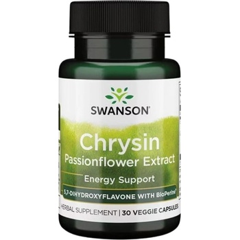 Image 1 of Swanson Chrysin | With Passionflower Extract [30 капсули]