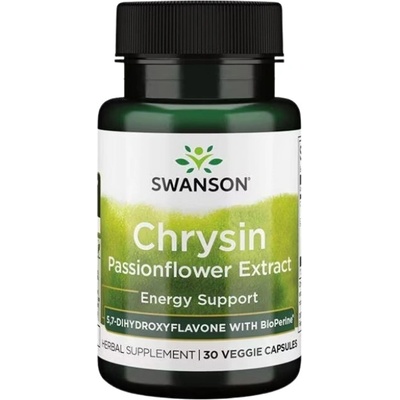 Swanson Chrysin | With Passionflower Extract [30 капсули]