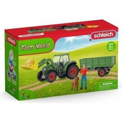 Schleich Traktor s prívesom