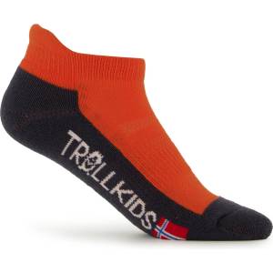 Trollkids Детски спортни чорапи Trollkids Kids Hiking Low Cut Socks II 2-Pack Sports socks - Bright Orange - размер 39-42 (EU) (201-3046-0815)