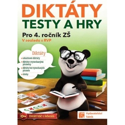 Diktáty, testy a hry pro 4. ročník