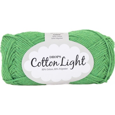 Příze DROPS Cotton light 39 - jarní zelená