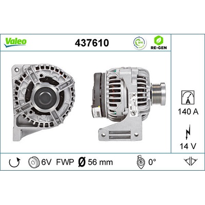 Alternátor VALEO 437610