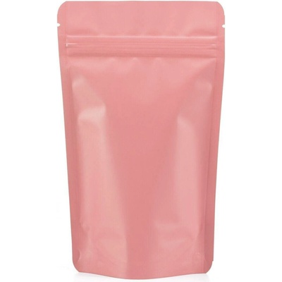 Doypack ZIP | růžový mat | metal.folie obsah 100ml (85 × 140 + 50mm)