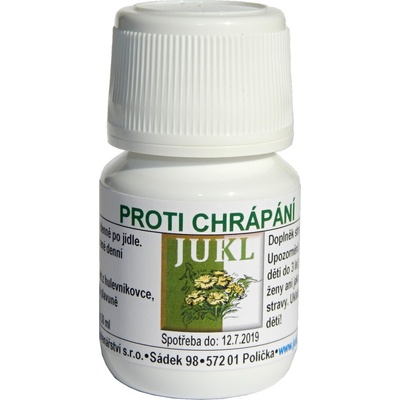 Jukl tinktura Proti Chrápání 30 ml