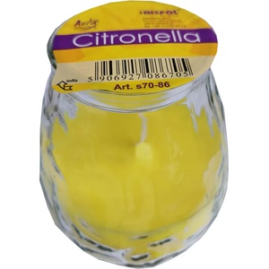  Citronella ароматизирана свещ против комари, 170гр