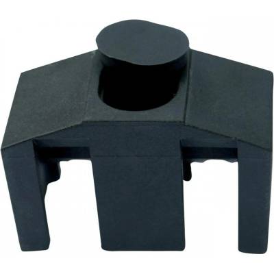PILECKÝ Příchytka plotového panelu PILOFOR CLASSIC pro sloupek PILOFOR plastová 60 x 60 mm černá