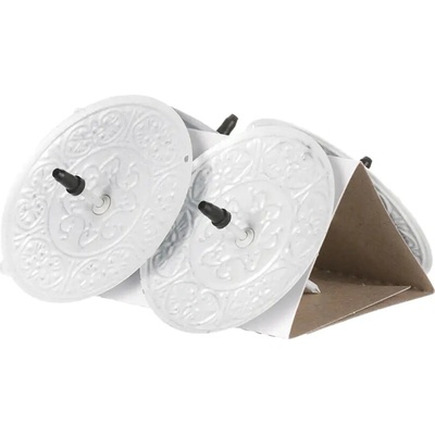 Autronic Kovový bodec 4ks CP151186-BILA-MAT