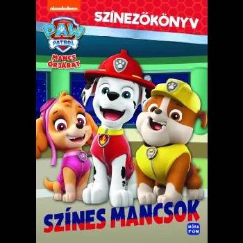 Móra könyvkiadó Paw Patrol: Цветни лапи - книга за оцветяване