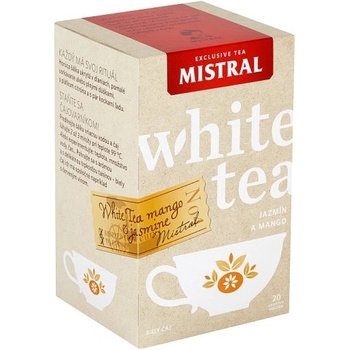 Mistral Biely čaj jazmín a mango 20 x 1 g