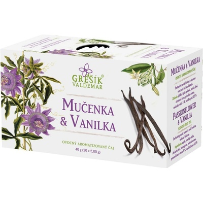 Grešík Mučenka & Vanilka čaj 20 n.s.