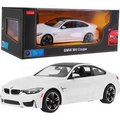 Rastar RC BMW M4 biela RTR 1:14