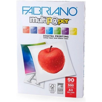 Fabriano Копирна хартия Multipaper, A3, 90 g/m2, гланц, 500 листа (1505100195)