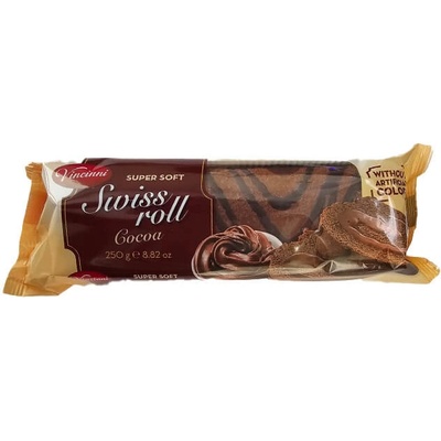 Vincinni piškótová roláda kakaová 250 g
