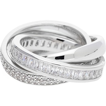 ESPRIT ESRG02258A oceľový prsteň Tridelia