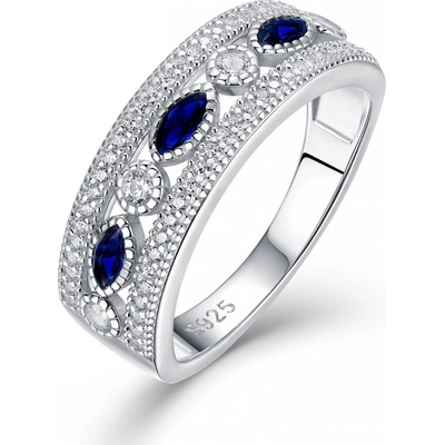Olivie Stříbrný prsten MODRÉ TAJEMSTVÍ 9525
