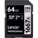 Lexar SDXC UHS-II 64GB LSD64GCB1667
