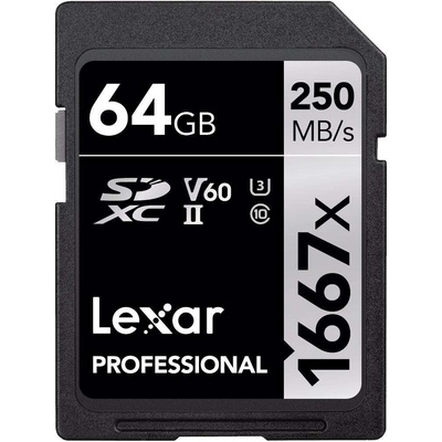 Lexar SDXC UHS-II 64GB LSD64GCB1667