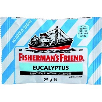 Fisherman's Friend Eucalyptus mentolové pastilky 25 g