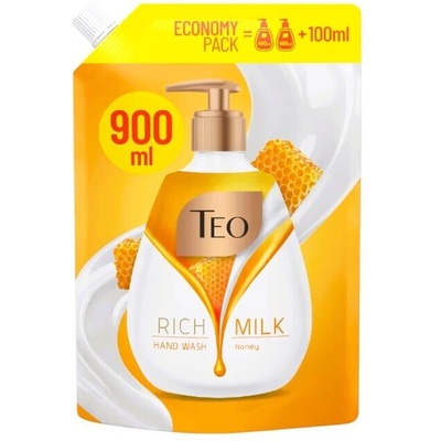 Teo Тео течен с-н Мед и мляко 900мл (987654335)