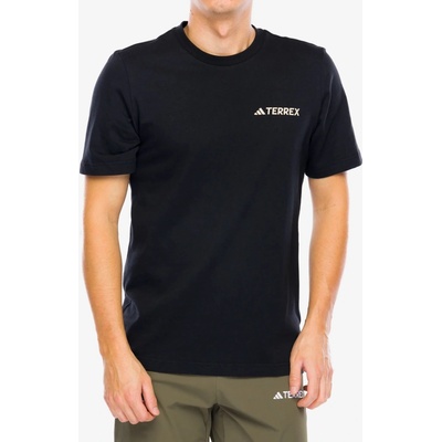 adidas Bavlněné tričko TERREX Back Graphic t-shirt black