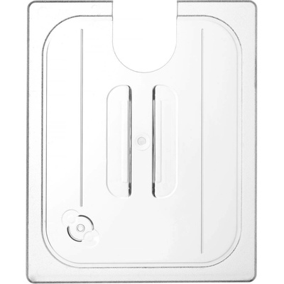 Hendi Víko na GN s výoezem pro sous vide tye, GN 1/2, GN 1/2, Pruhledná, 265x325mm