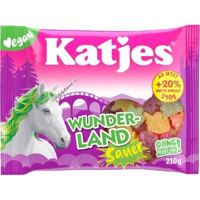 Katjes Wunderland Sauer 210 g