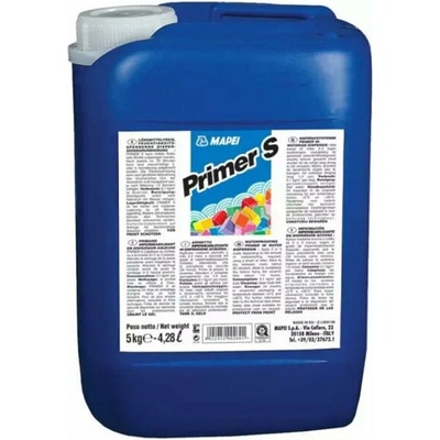 MAPEI Primer S hydroizolační základní nátěr na savé a nesavé podklady 5 kg Růžová