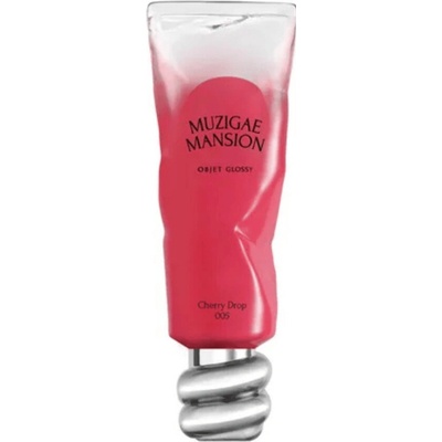 Muzigae mansion Objet Glossy hydratačný lesk na pery 005 Cherry Drop 6 g