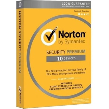 Symantec NORTON SECURITY PREMIUM 3.0 25GB 1 lic. 12 mes.