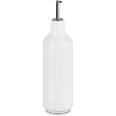 Le Creuset Дозатор за олио SIGNATURE 600 мл, WHITE, керамика с глазура, Le Creuset (LECR70846600100099)