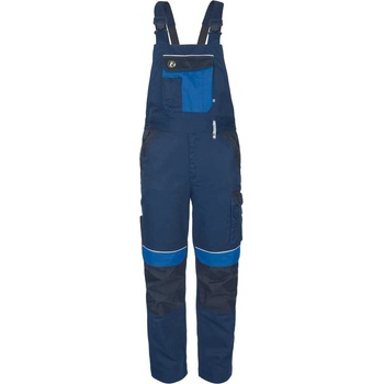 CERVA Cerva max eco stretch / Работен еластичн панталон с нагръдник - син 66 (0353005740066)