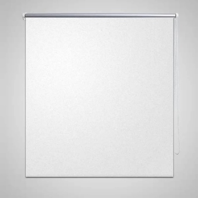 vidaXL Затъмняваща ролетна щора, бяла, 40 х 100 см (240732)
