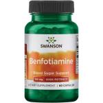Swanson Benfotiamine, 160 mg, 60 капсули, Swanson (SWU976)