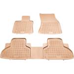 Rezaw-Plast Гумени стелки за bmw x5 f15 (2013-2018) / bmw x6 f16 (2014-2019) - тип леген бежови (200718b)