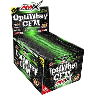 Amix Nutrition OptiWhey CFM [20 x 30 грама] Двоен шоколад - кокос