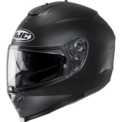 HJC C70N Solid semi Flat