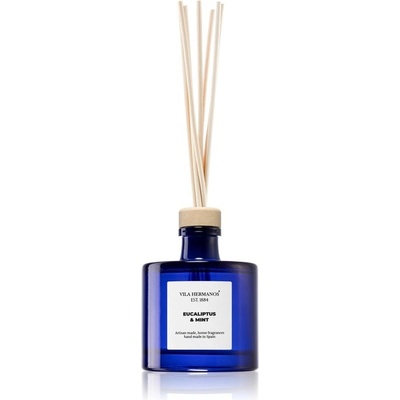 Vila Hermanos Aphotecary Cobalt Blue Eucalyptus & Mint aroma difuzér s náplní 100 ml