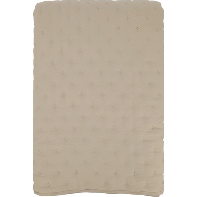 Chic Antique Měkký béžový prošívaný přehoz Aix Soft na dvoulůžko – 260*240 cm