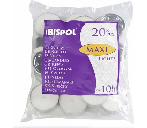 Bispol Maxi Lights 20 ks