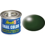 Revell Емайлна боя, Revell, Email Color, Копринено тъмно зелено, 14 мл (R32363)