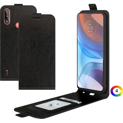 Motorola Moto E7 Power / E7i Power Flip3 Кожен Калъф и Протектор