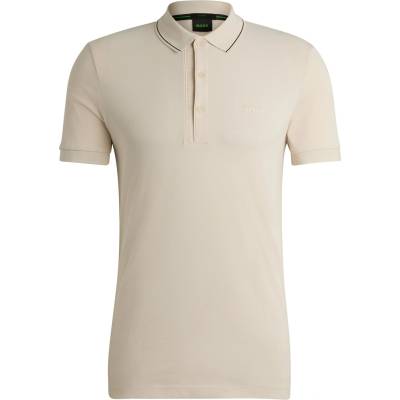 Boss Блуза с яка Boss Men's HBG Paule 4 Polo Shirt Premium Craftsmanship - Open White