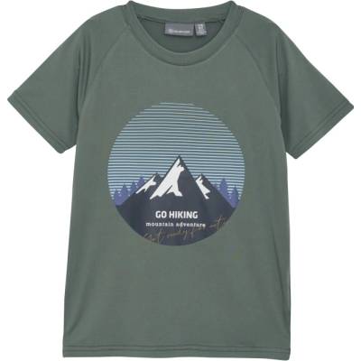 COLOR KIDS T shirt W Print dark forest Zelená