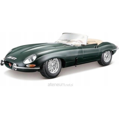 BBURAGO JAGUAR E-Type CABRIOLET 1961 mierka 1:18