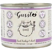 GUSSTO Cat Fresh Turkey & Duck 200 g