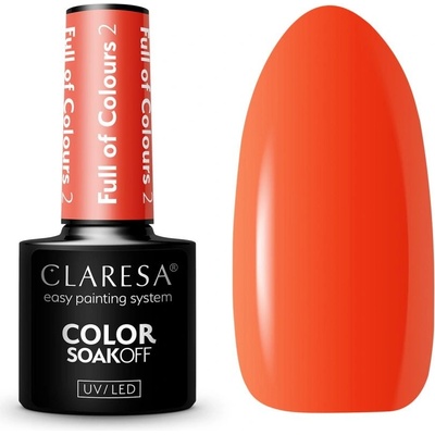 Claresa Gél lak Full of Colours 2 5 g