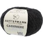 Austermann Cashmere Lace 98232-13 Black Плетива прежда (98232-13)