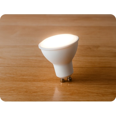 Forever Light LED žárovka GU10 1W 90 lm studená bílá
