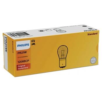 Image 1 of Philips Крушка, стоп светлини / габарити PHILIPS PR21W, 12V, 21W, 110lm, 10 бр